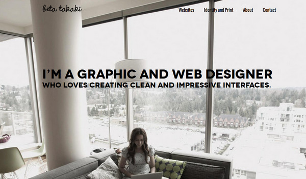 大道至簡！欣賞18款極簡設計風格的網(wǎng)站(圖4)