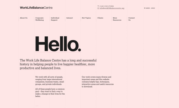 大道至簡！欣賞18款極簡設計風格的網(wǎng)站(圖9)